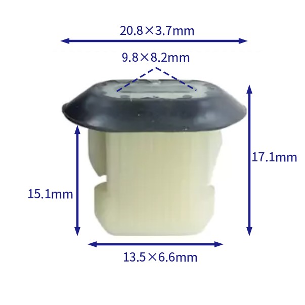 自動車バックル留め具 (100個/バッグ) ルノー: 7703081232; シトロエン: 8794za