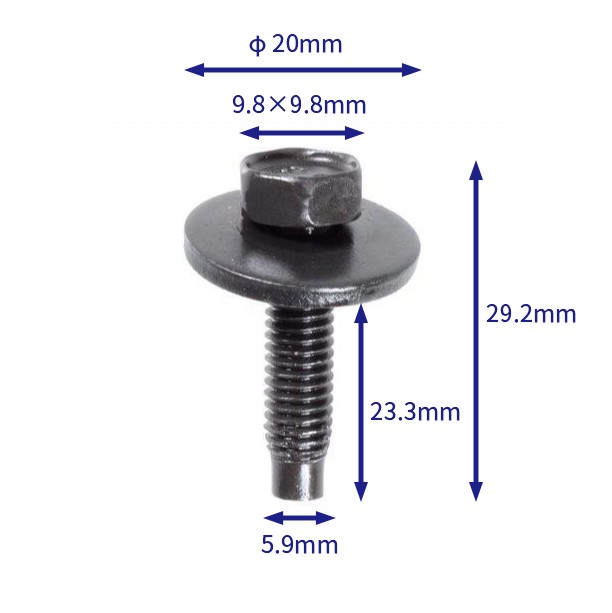 汽车卡扣紧固件(100个/包) 克莱斯勒:6100567