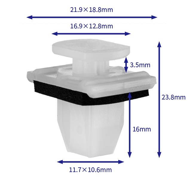 汽车卡扣紧固件(100个/包) 长城:2804303XKZ16A