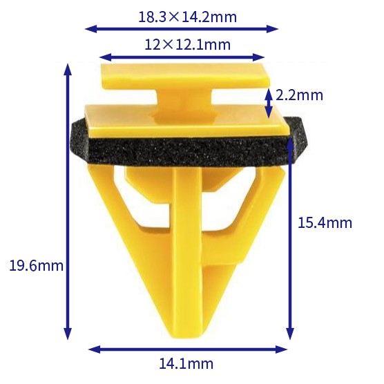 汽车卡扣紧固件(100个/包) 现代:87756-3N100