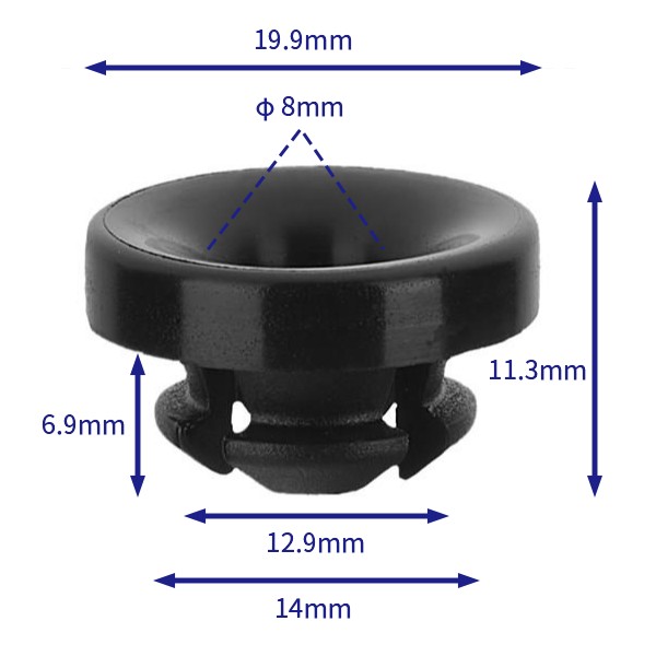 汽车卡扣紧固件(100个/包) 本田:91604-SD2-013；91604-SNA-003