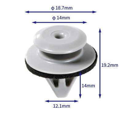 汽车卡扣紧固件(100个/包) 马自达:TD1251SJ3A