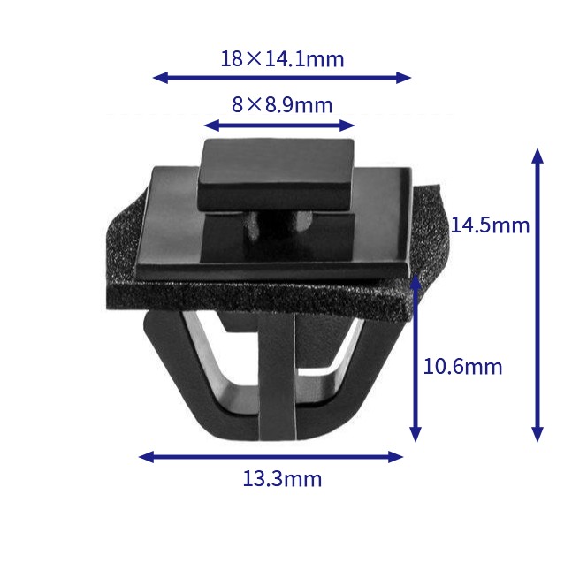 汽车卡扣紧固件(100个/包) 现代:87756-38000