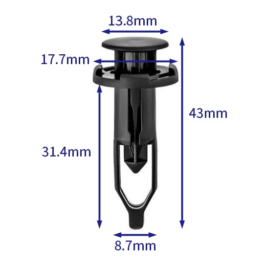 汽车卡扣紧固件(100个/包) 丰田:52161-20010;52161-0F010