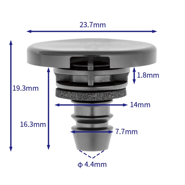 汽车卡扣紧固件(100个/包) 斯巴鲁:909130118