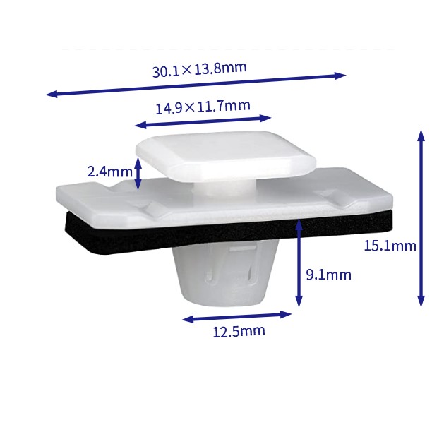 Крепеж для автомобиля (100 шт/пакет) Honda: 75315-TP6-A01