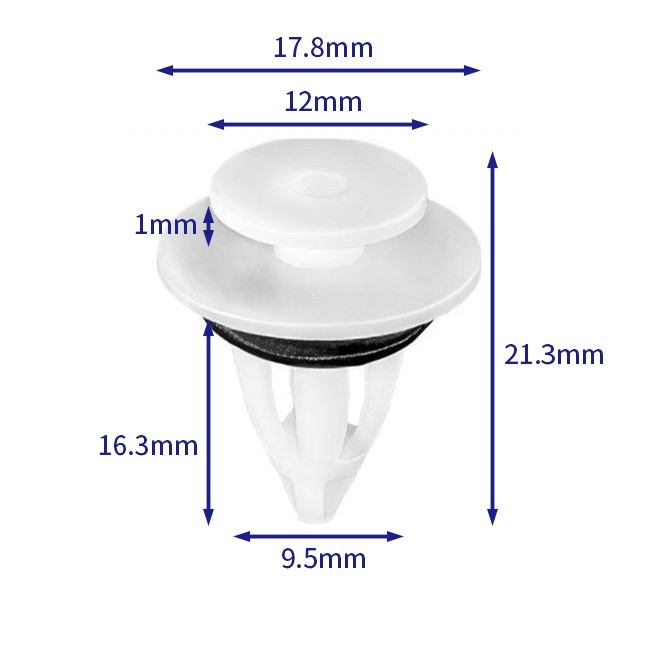 汽车卡扣紧固件(100个/包) 宝马:51777171002