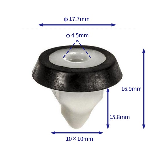 汽车卡扣紧固件(100个/包) 大众:N10621301