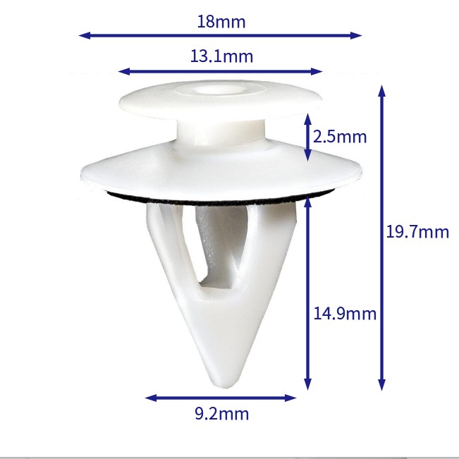 汽车卡扣紧固件(100个/包) 丰田:67771-12070
