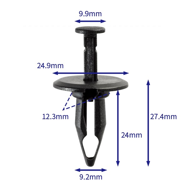 汽车卡扣紧固件(100个/包) 通用:10053388