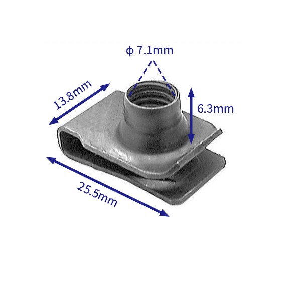 汽车卡扣紧固件(100个/包) 克莱斯勒:6100042
