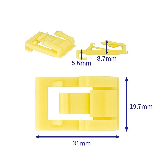 汽车卡扣紧固件(100个/包) 本田:91503-TLY-H01