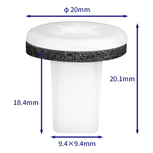 汽车卡扣紧固件(100个/包) 日产:01651-00491