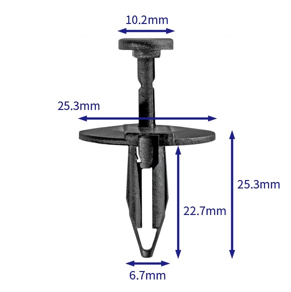 汽车卡扣紧固件(100个/包) 通用:14093088;福特:N802781-S
