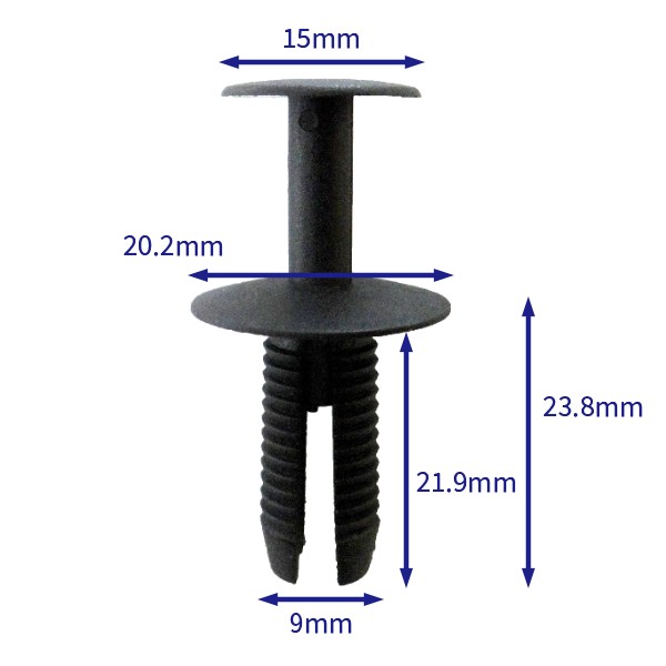 汽车卡扣紧固件(100个/包) 宝马:51127004445