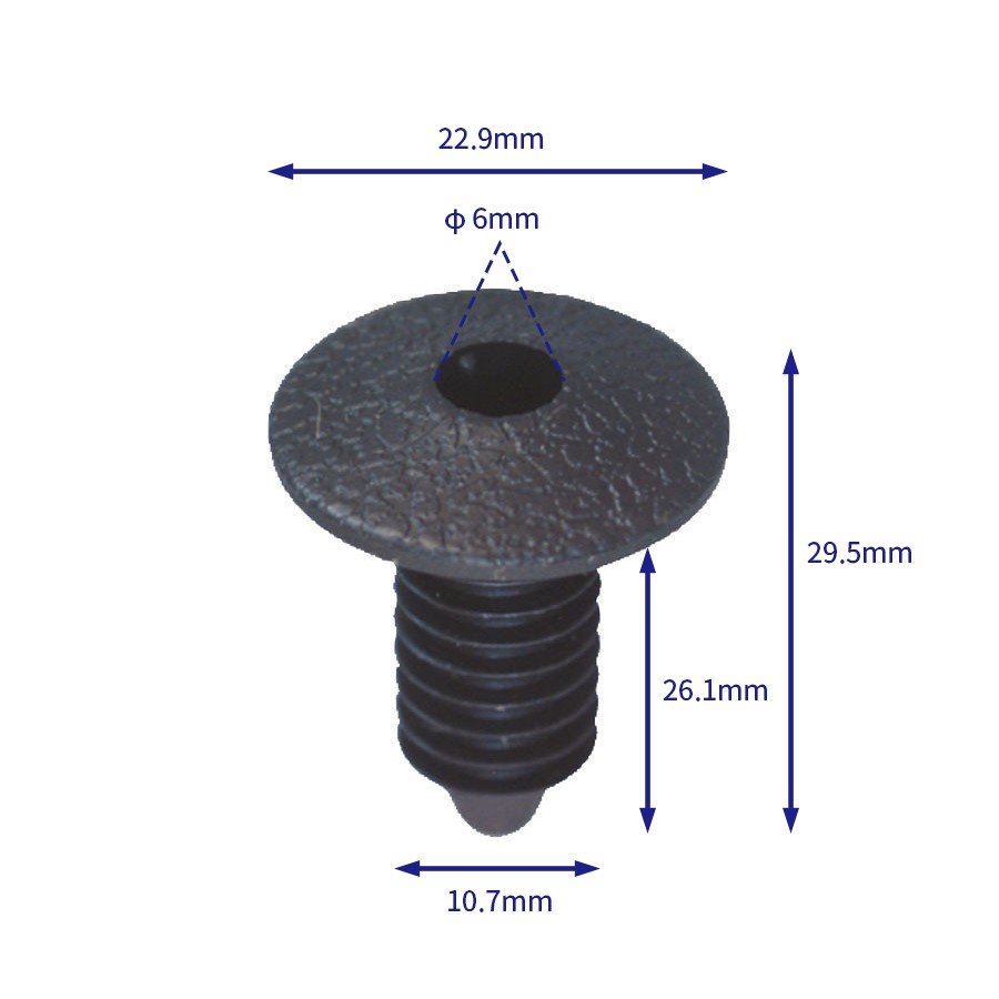 汽车卡扣紧固件(100个/包) 菲亚特:14568887