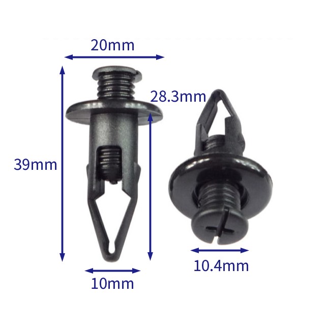 汽车卡扣紧固件(100个/包) 本田:91502-SM4-000