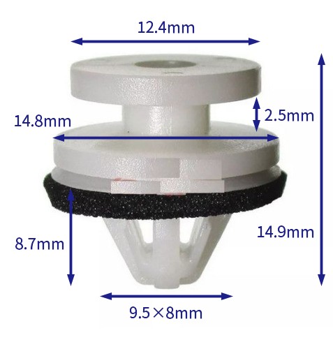 汽车卡扣紧固件(100个/包) 路虎:DYC500040
