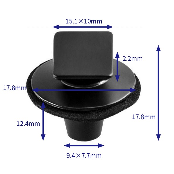 汽车卡扣紧固件(100个/包) 日产:76882-EG01A