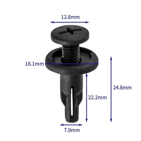 汽车卡扣紧固件(100个/包) 本田:90505-SM4-003