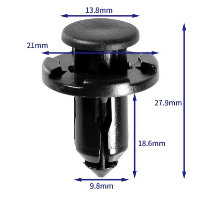 汽车卡扣紧固件(100个/包) 斯巴鲁:909140007；特斯拉：1020213-00-A