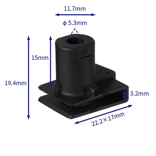 汽车卡扣紧固件(100个/包) 奔驰:A0009903262