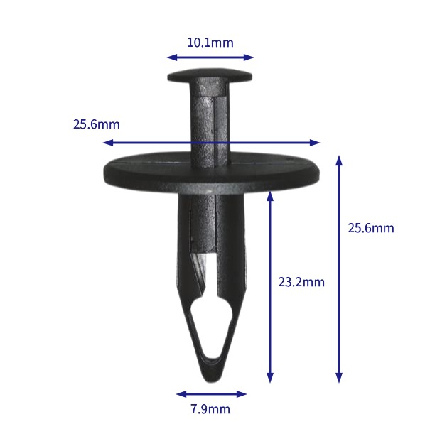 汽车卡扣紧固件(100个/包) 福特:N803934-S；W701054-S300； 9XG01054X0;通用：通用汽车： 20570245；20635065