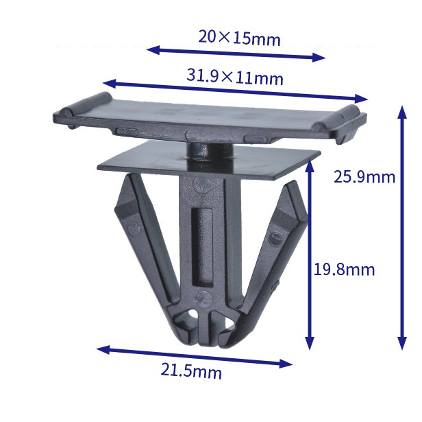 汽车卡扣紧固件(100个/包) 克莱斯勒:6508947-AA
