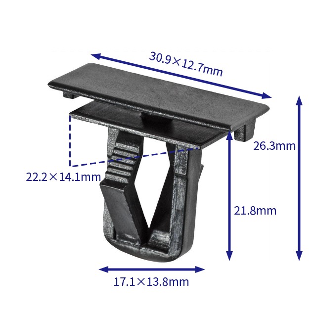 汽车卡扣紧固件(100个/包) 克莱斯勒:55156429AA