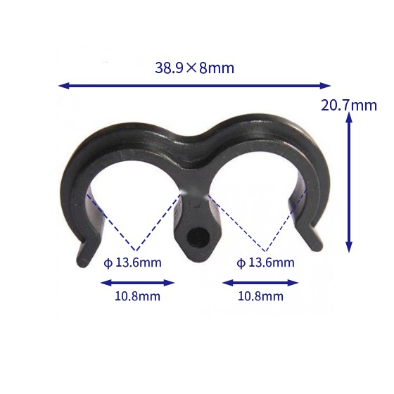 汽车卡扣紧固件(100个/包) 丰田:90464-00558