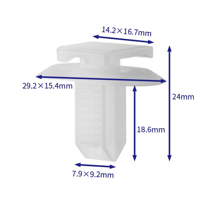 汽车卡扣紧固件(100个/包) 菲亚特:51769148