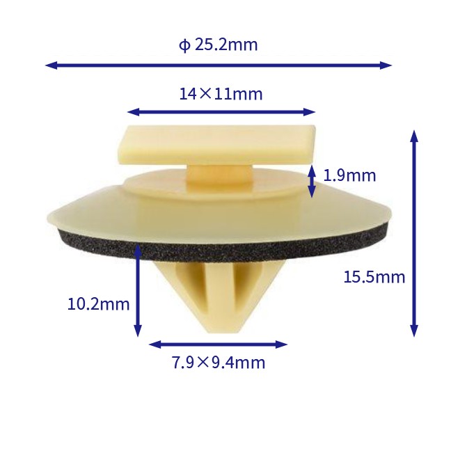 汽车卡扣紧固件(100个/包) 马自达:KB8A51SJ3