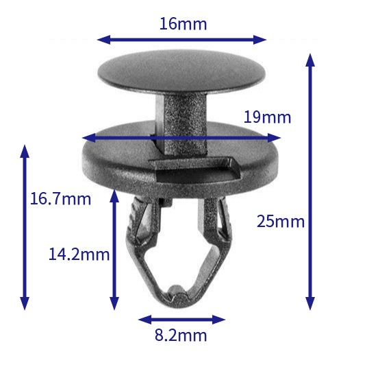 汽车卡扣紧固件(100个/包) 福特:W715537-S300