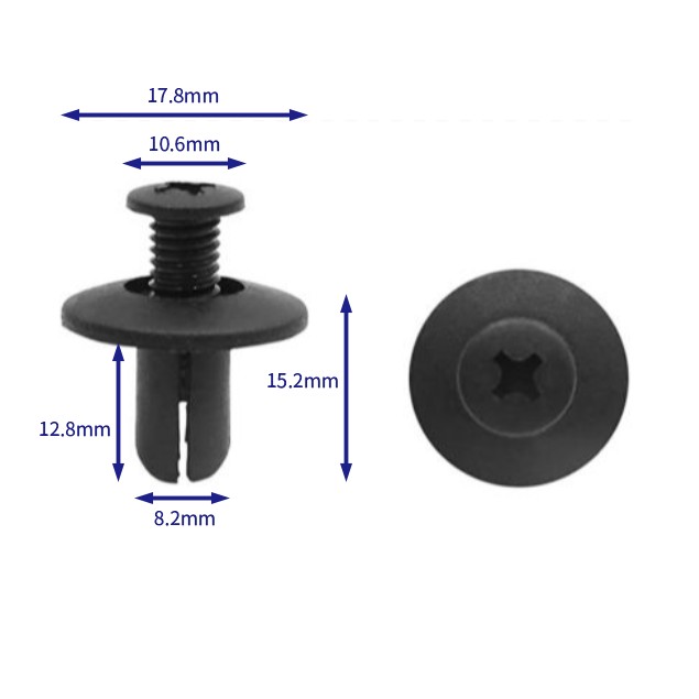 汽车卡扣紧固件(100个/包) 现代:0G032-50037A;KG032-50037