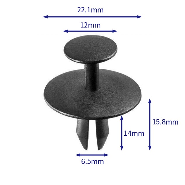 汽车卡扣紧固件(100个/包) 标致雪铁龙:6997T2
