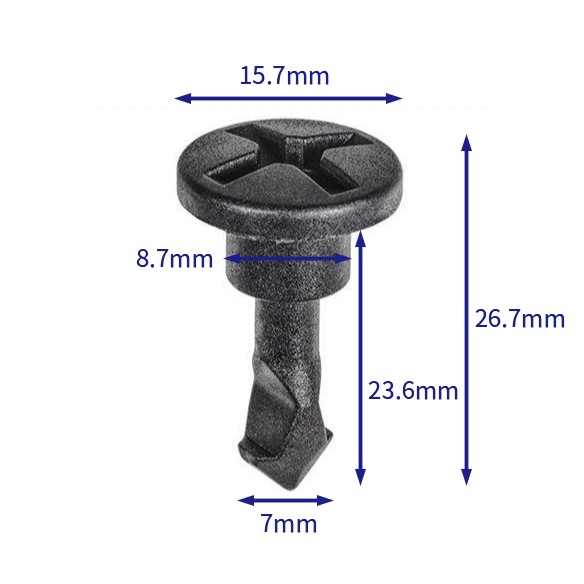 汽车卡扣紧固件(100个/包) 大众:LN90801101