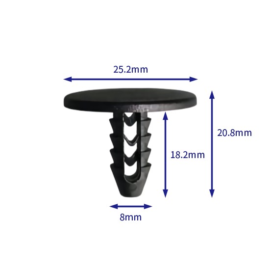 汽车卡扣紧固件(100个/包) 汽车卡扣紧固件