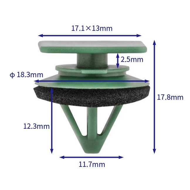 汽车卡扣紧固件(100个/包) 马自达:D10E51SJ3