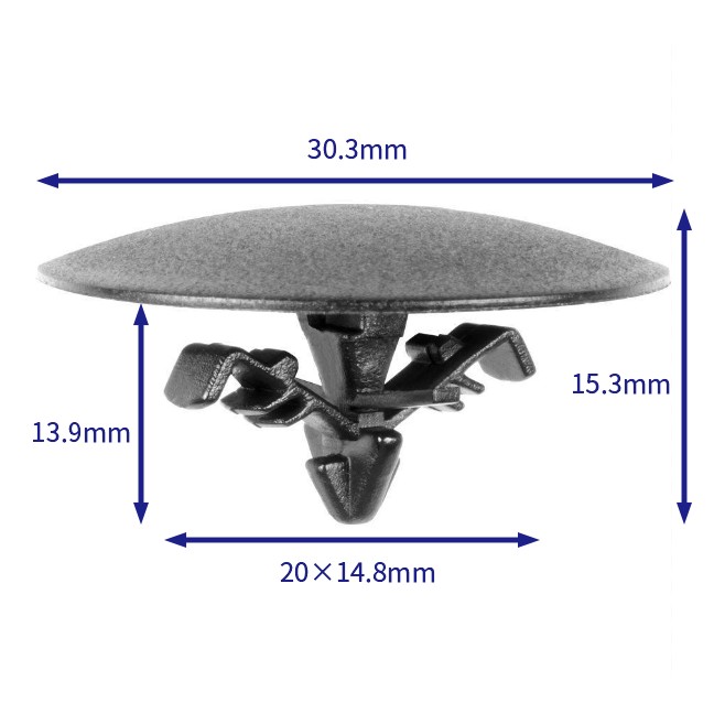 汽车卡扣紧固件(100个/包) 本田:91501-S1K-003