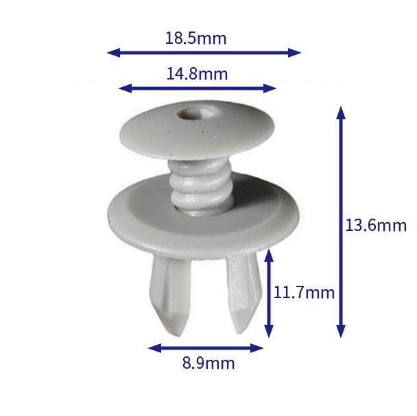 汽车卡扣紧固件(100个/包) 大众:701867299