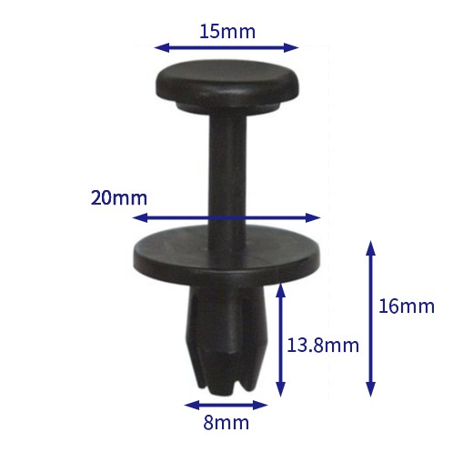 汽车卡扣紧固件(100个/包) 标致雪铁龙:6991X7