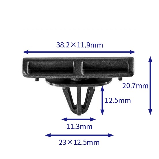 汽车卡扣紧固件(100个/包) 克莱斯勒:55156447-AB