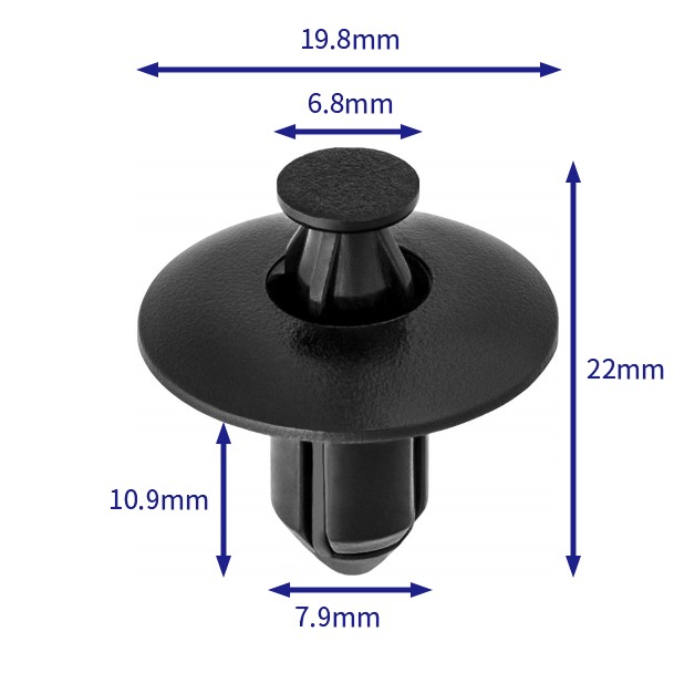 汽车卡扣紧固件(100个/包) 日产:01553-09431