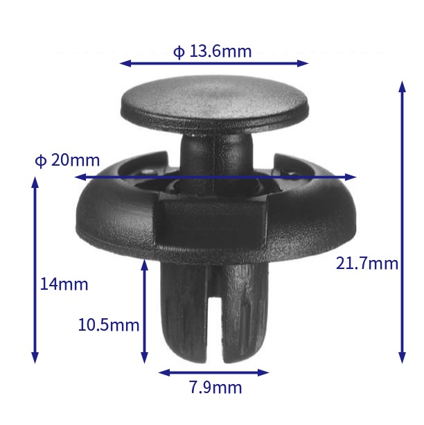 汽车卡扣紧固件(100个/包) 奔驰:A0009914940