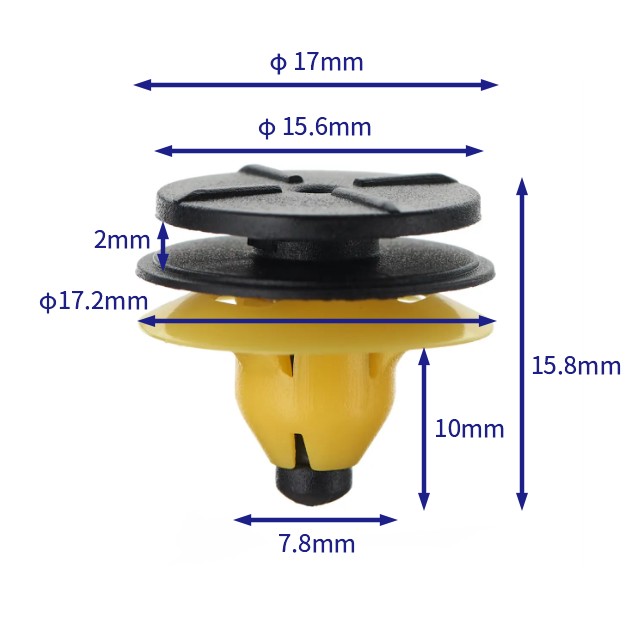 汽车卡扣紧固件(100个/包) 沃尔沃:30624192