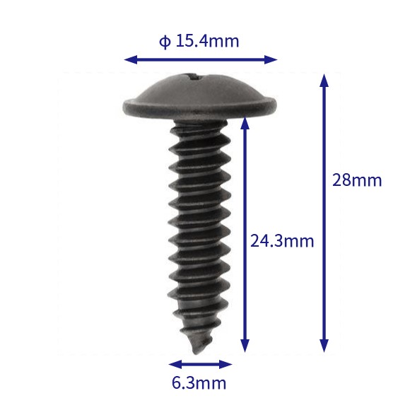 汽车卡扣紧固件(100个/包) 现代:92155-22000;11254-06206;11254-06203