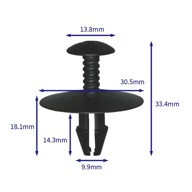 汽车卡扣紧固件(100个/包) 奔驰:A0019900192