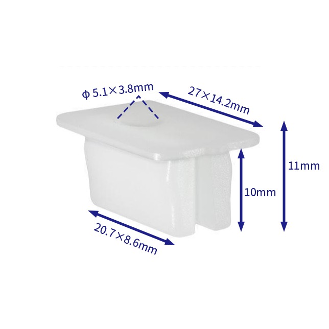 汽车卡扣紧固件(100个/包) 本田:90101-SHJ-A01