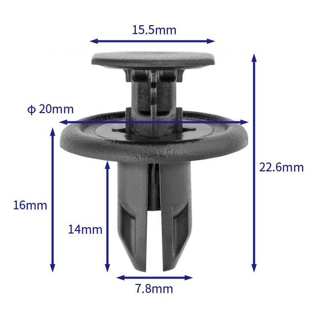 汽车卡扣紧固件(100个/包) 马自达:BGV456145