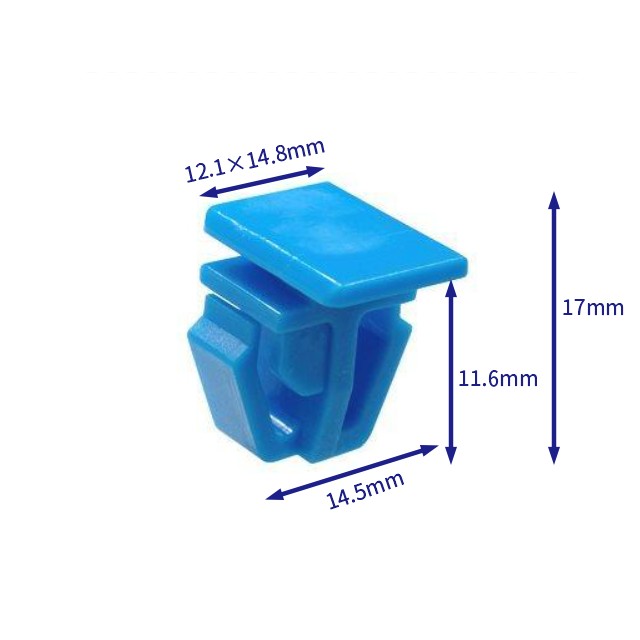 自動車バックル留め具 (100個/バッグ) ホンダ: 75305-sh2-003